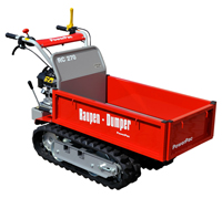 Raupen-Dumper RC350 optional mit Zubehör erhältlich: Schneeschild