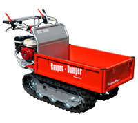 Raupen-Dumper RC350 optional mit Zubehör erhältlich: Schneeschild