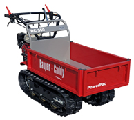Raupen-Caddy RC350 optional mit Zubeh�r erh�ltlich: Schneeschild